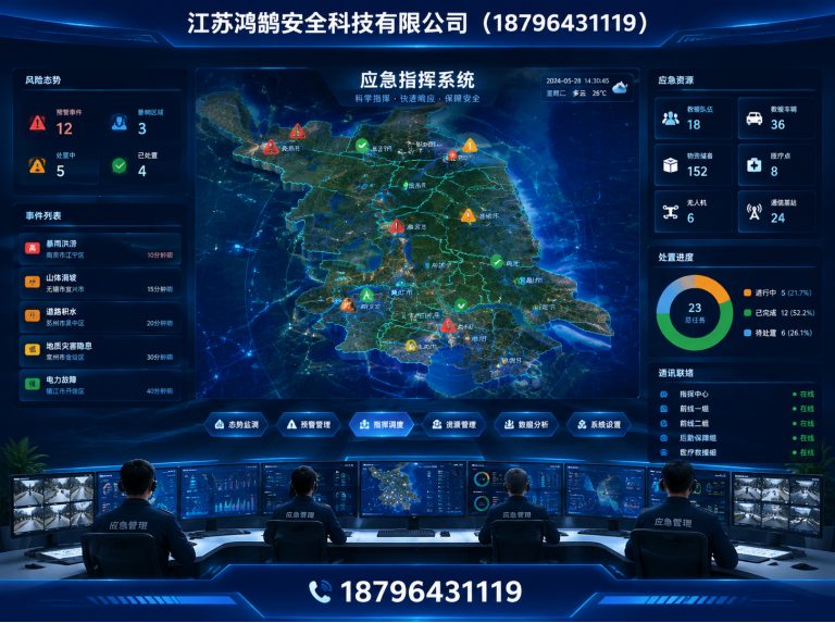 乌鲁木齐应急指挥系统展示图